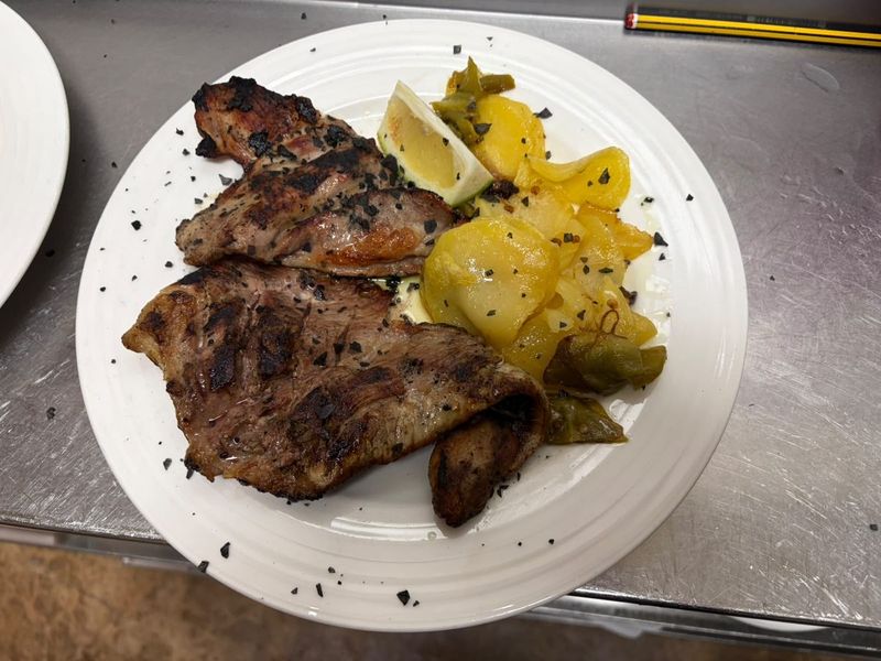 Plato del menú del día